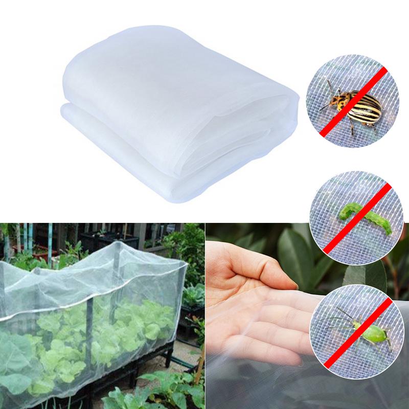Red protectora para jardín, malla para insectos, animales, verduras, cultivos, plantas, red para pájaros