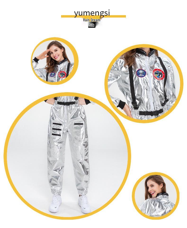 Women's Astronaut Jumpsuit: Wandering Earth Style Halloween Costume