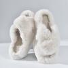 Fashion 2025 Women Warm Slippers Fur Fashion Designer Shoes Women Non-Slip Solid Color Winter New Comfortable Slippers Slides Women