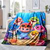 Shark Theme Printed Blanket - Perfect for Couch, Bed, Travel & Outdoor Use | Machine Washable, Cozy & Durable.