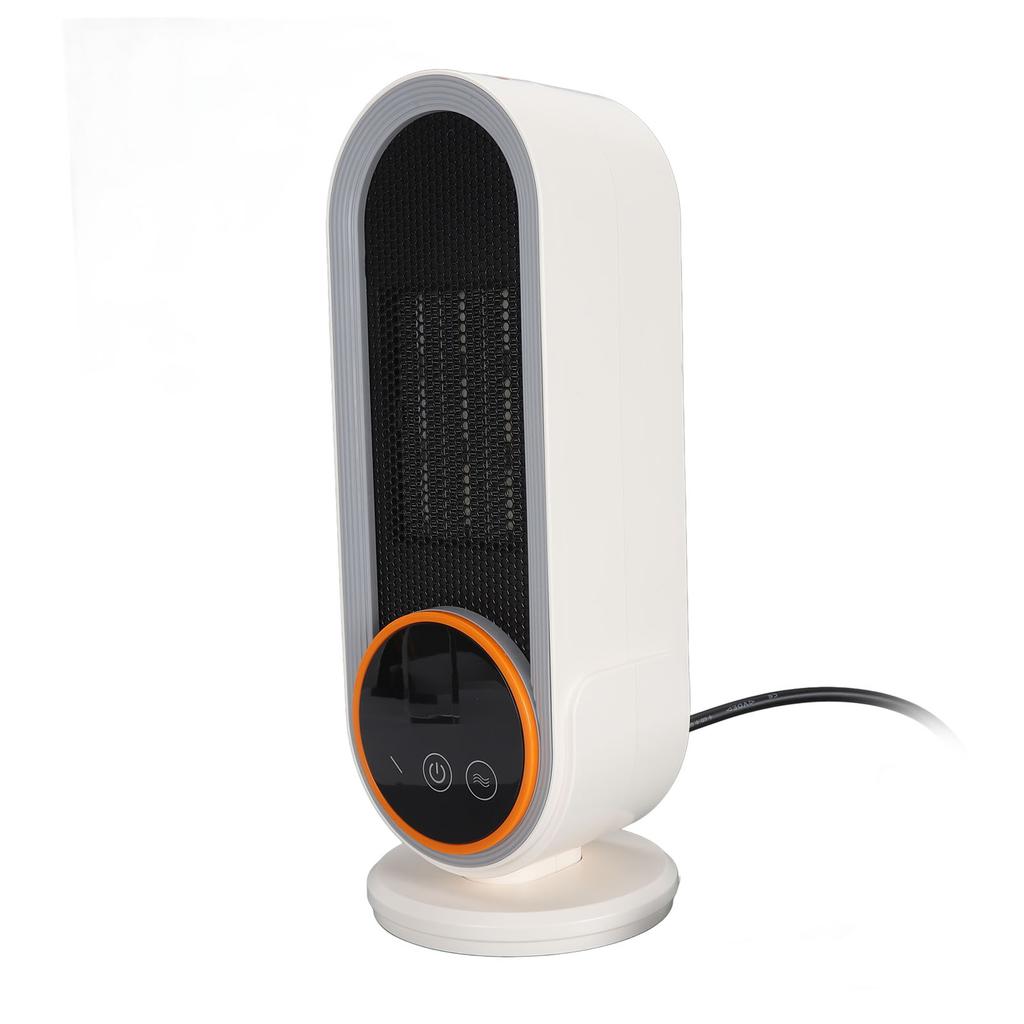 Elektrický ohrievač 1200W Ochrana proti prevrhnutiu Rýchle PTC keramické vykurovanie Nastaviteľná teplota