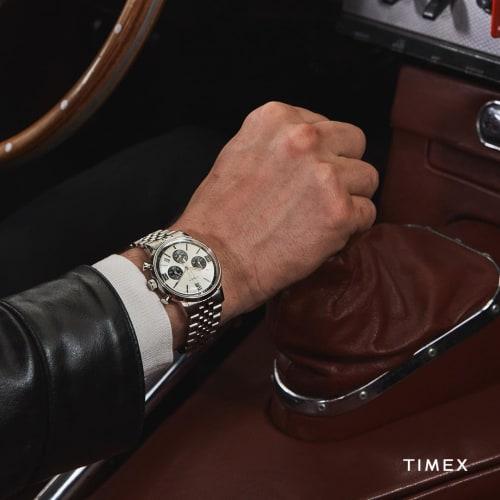 Timex Men's Marlin 40mm Watch, Stainless Steel/Silver Tone/Stainless Steel. One Size, Marlin 40mm.