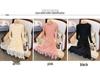 Plus Size Women's Slimming Knit Dress - Over-the-Knee French Style for Autumn/Winter, Perfect Base Layer or Coat Companion.