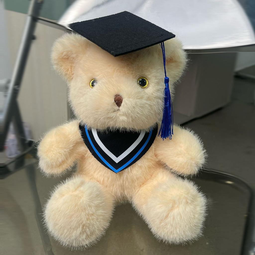 High-quality European Mink Teddy Bear Doll Grab Machine Plush Toy Birthday Gifts Spreading Street Stove Ring