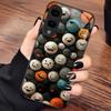 Smile Face Exquisite Luxury High-end PhoneCase Glass PhoneCase for Samsung Galaxy S26 S25 S24 S23 S22 S21 FE,Ultra,Plus