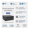 DMA Mini PC 12th Gen N100: Compact Micro Desktop for Business & Office