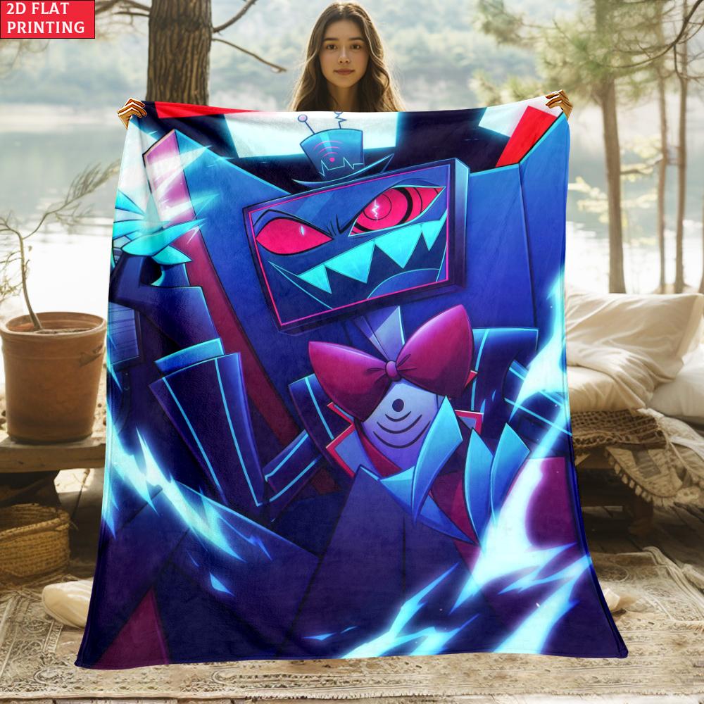 Anime Flannel thin Blanket for Bedrooms,Living Rooms,Sofas Blankets,Offices,Lunch Breaks,Picnics,blanket,blankets fluffy