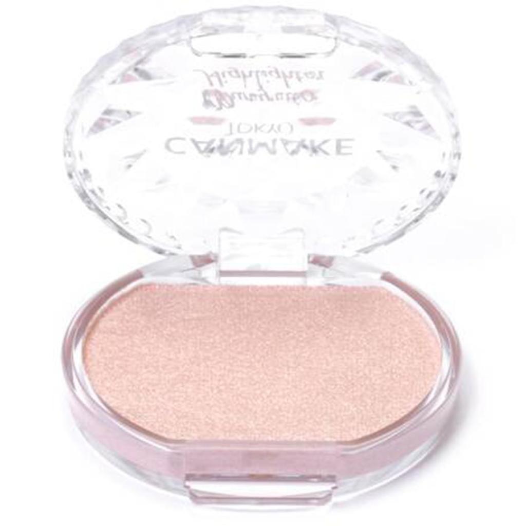 CANMAKE Squishy Highlighter 02 Rose Quartz A Smooth Pink 3.8g - Rare, Long-lasting, Highlighter.