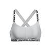Strappy Letter Print Cross Low Impact Sports Bra Women Underwear 1380956-001