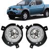 M&C For MITSUBISHI TRITON L200 ~ 2PCS Car Fog Lights Assembly Super Bright Reliable Performan Daytime Running Lamp