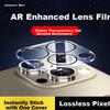 One-Piece Transparent Lens Protector for Apple IPhone 16 Pro/16 Pro Max, ReCamera Alignment, Quick Installation, Wear-Resistant, Scratch-Resistant