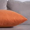 Thick Linen Fabric Throw Pillow Living Room Cushion Sofa Cover Bedside Back Pillow Car Lumbar Pillow Cover Office Use Back Cover