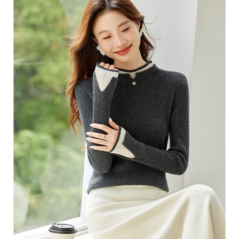 

Srcr 100% Cashmere Slim-Fit Women s Sweater XL