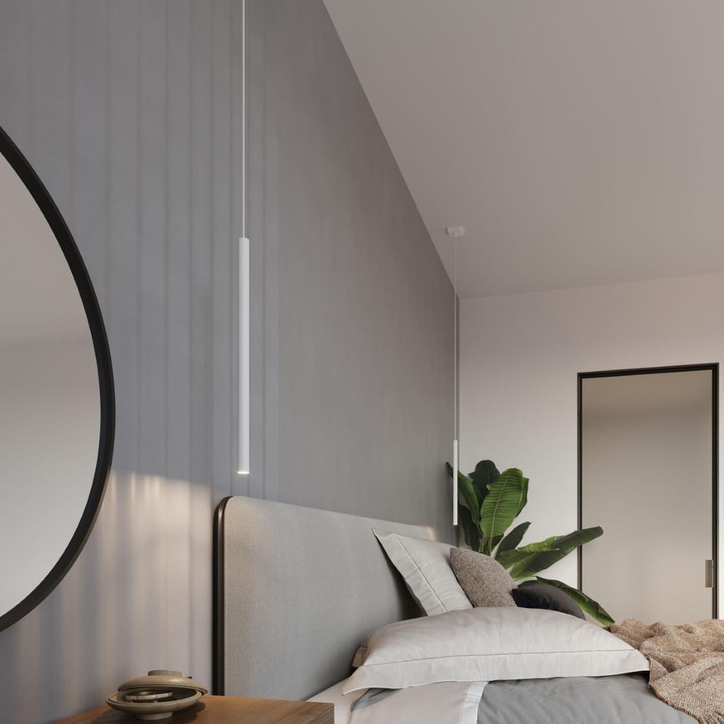 Lampa Wisząca Pastelo 1 G9 Biały Sollux Sl.0465