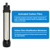 Portable Outdoor Water Filter Straw Water Filter For Survival Or Emergency Supplies Activated Carbon Fiber Sewage Processor