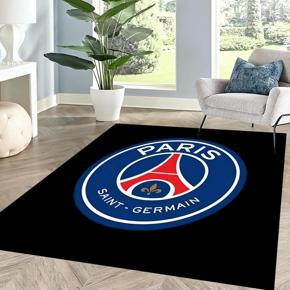 Paris Saint Germain Floor Mat Design For Entryway Dormitory Bedrooms Playrooms Antislip Carpet Anime Office Decor Birthdaychristmas Gift