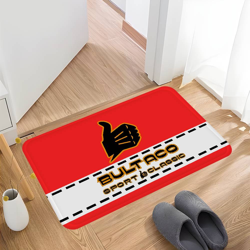 Bultacos Alpina Floor Mat Rectangle Anti-slip Home Soft Badmat Front Door Indoor Outdoor Mat Welcome Doormat