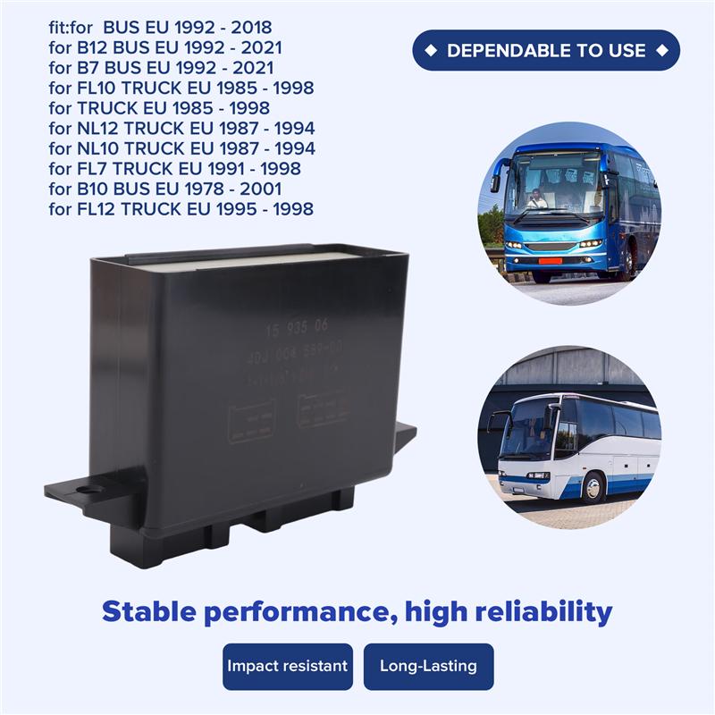 ABLZ-1593506 For Volvo FL12 B12 NL10 Car Indicator Flasher Unit Flasher Relay Electric Relay