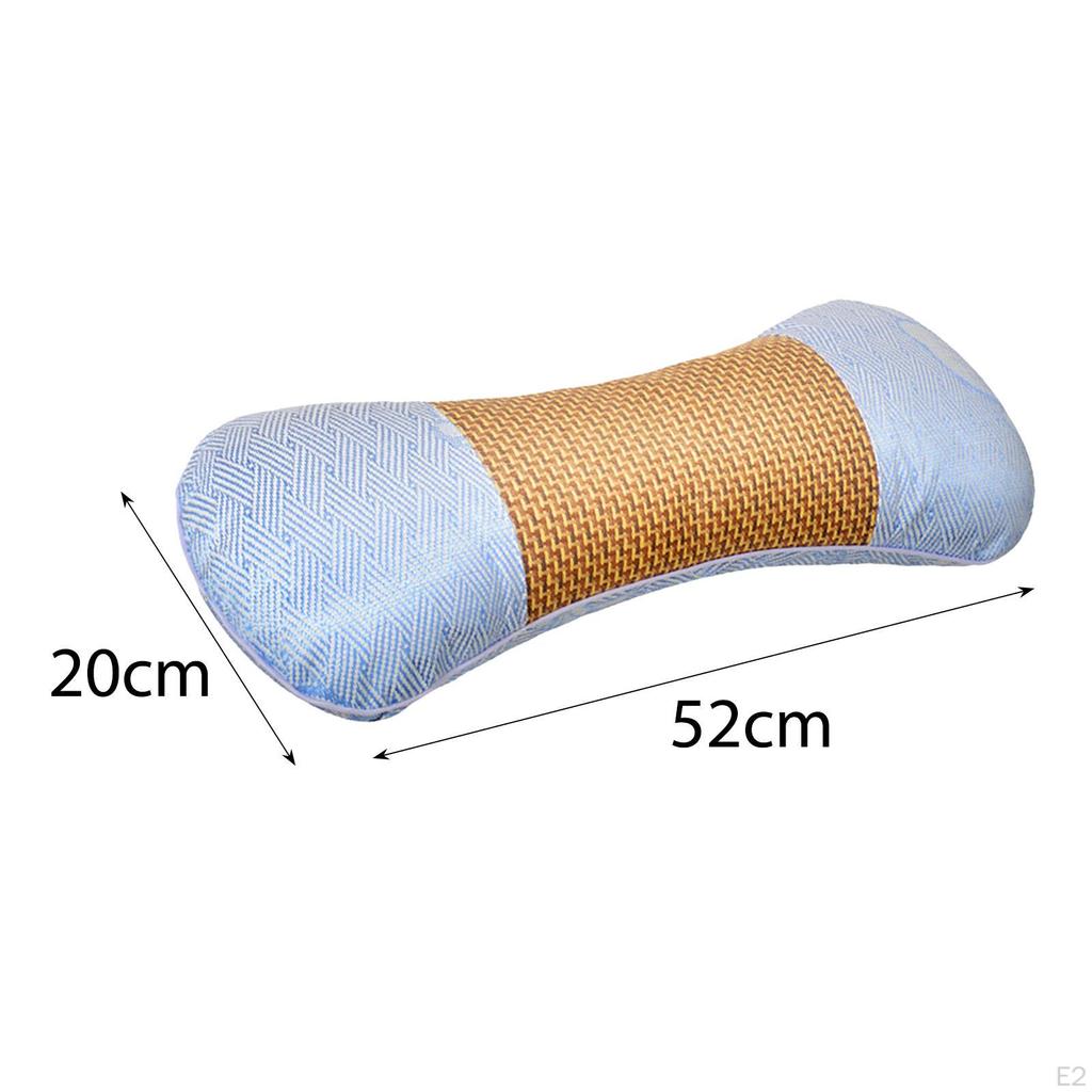 Neck Pillow Compact Portable Lightweight Ergonomic Wormwood Filling for Gift