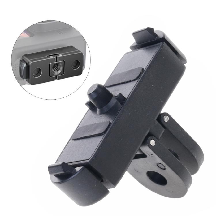Magnetic Quick Release Platform For 13 Action Camera Offers Double Claw Attachment and 1/4Inch Screw Support