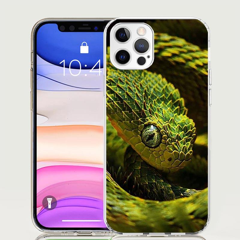 Animal Leather Snake Scales Phone Case for Apple iPhone 17 Air 16 15 Plus 14 + 13 Mini 12 11 Pro Max 7 8 SE 16Max Soft Shell Cov