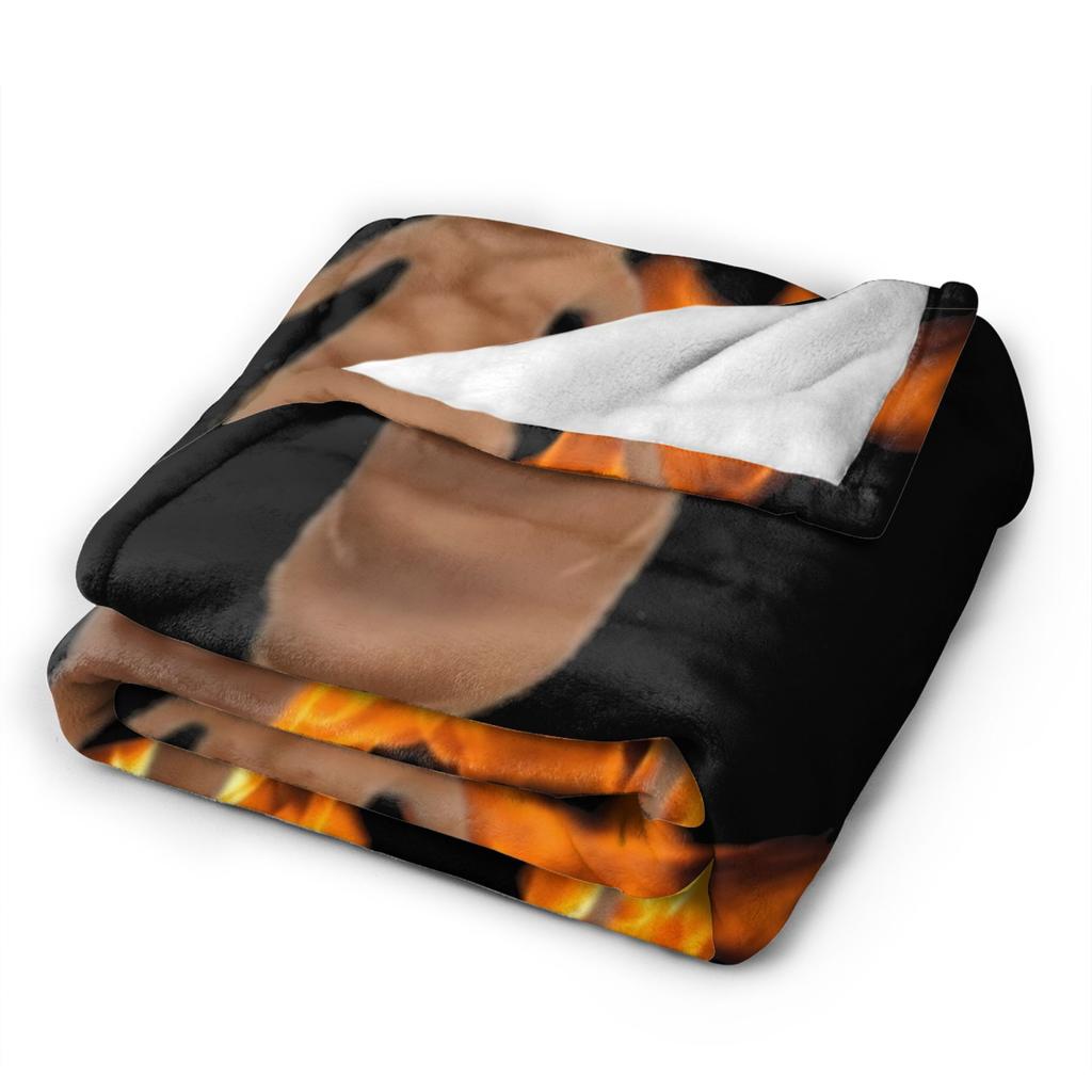 Funny Robert Help Marcus The Worm Accessories Blankets Soft Coral Fleece Plush Throw Blanket Cozy Rug Piece