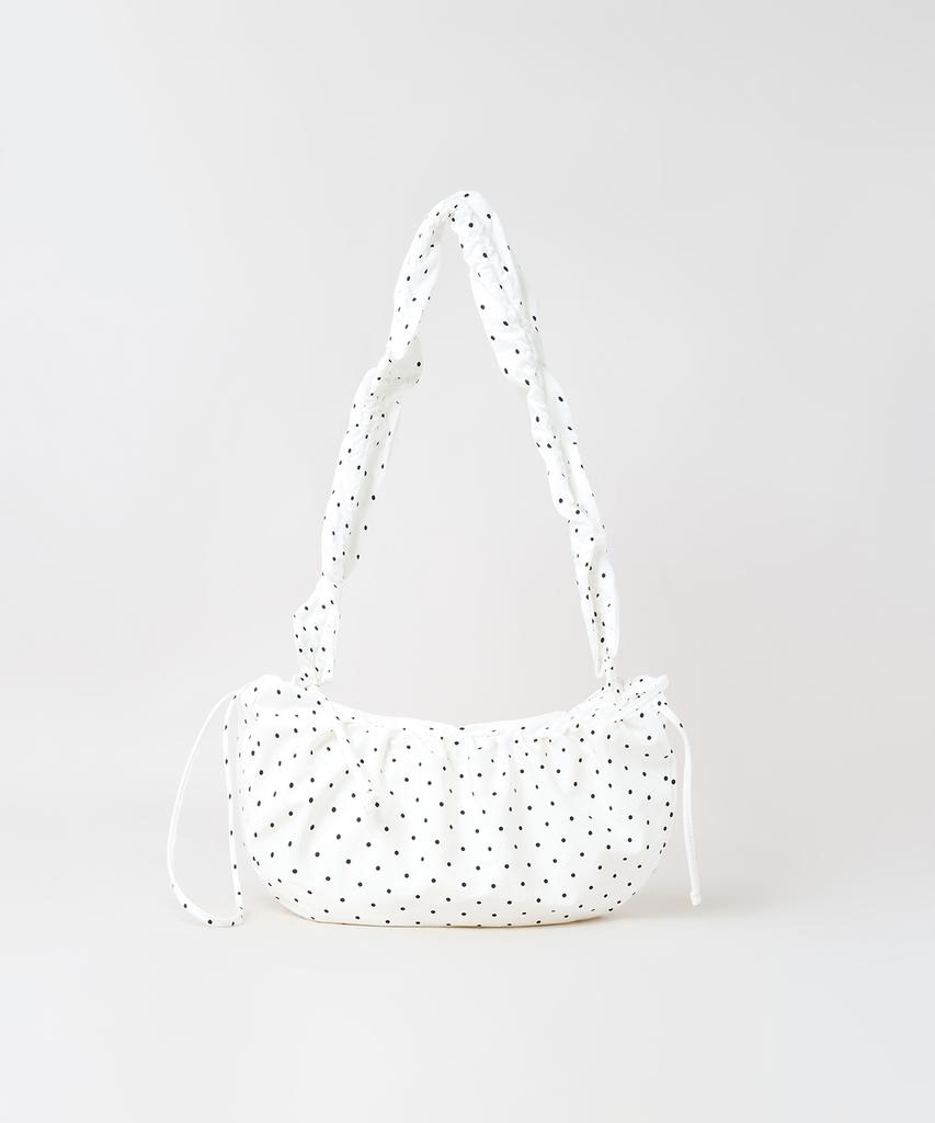 Spao Seersucker Shirred String Hobo Bag_Spakga9A71