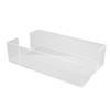 Napkin Tray Storage Holder Transparent Acrylic Modern 9.5x5.5x2.5in Large Capacity Napkin Dispenser for Party Kitchen