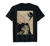 Japanese Retro Artwork Takigawa from the Tea-House Art T-Shirt Men Cotton Tshirt Tees Tops Anime Harajuku Streetwear