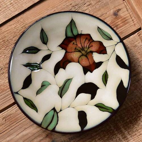 Creative Kiln Changing Glaze Ceramic Tableware Hand-painted Western Food Plate Steak Plate Dessert Dim Sum Plate