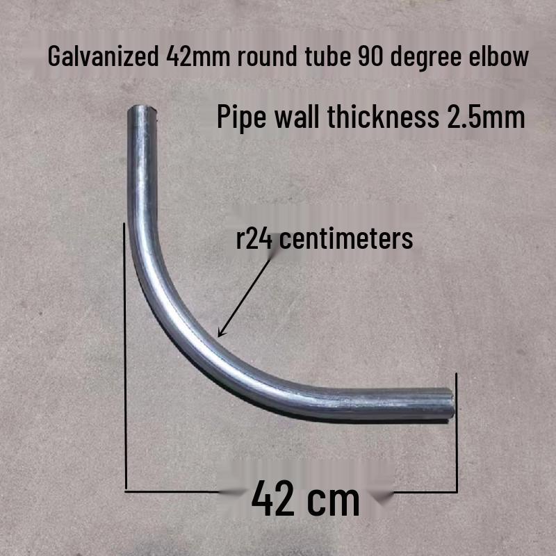 Pozinkovaný 90° kolenový držák pro čtvercovou trubku pro svařování