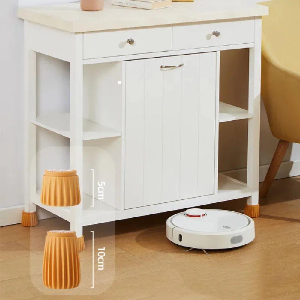 Adjustable Bed Stabilizer Retractable Wall Protective Pad Headboard Wall Stopper Office Use