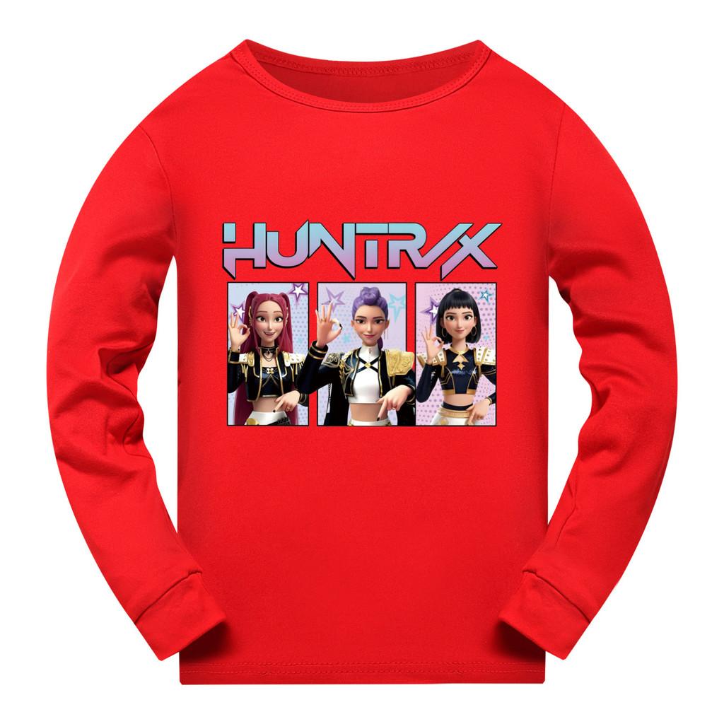 5233 Kids Girls Rumi Zoey Mira Super Star Print Long Sleeves T-Shirt