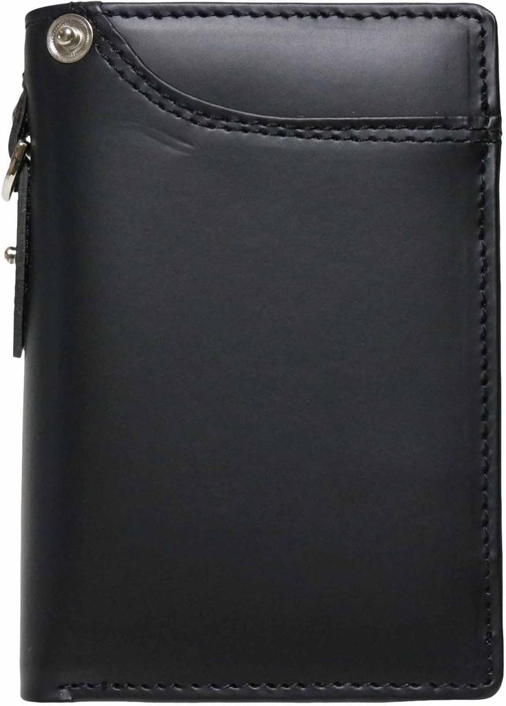 Black Adult Gentleman Genuine Leather Cowhide Bifold Wallet Bifold Short Wallet Coin Purse Ultra Small Wallet Long Wallet Long Wallet Short Wallet