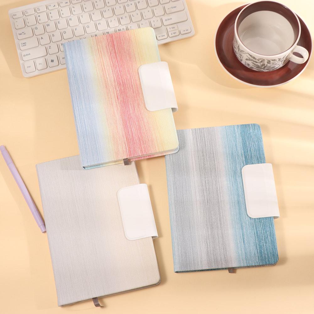 200 Pages A5 Notebook with Magnetic Buckle Students Notebook Simplicity Diary  Students Writing