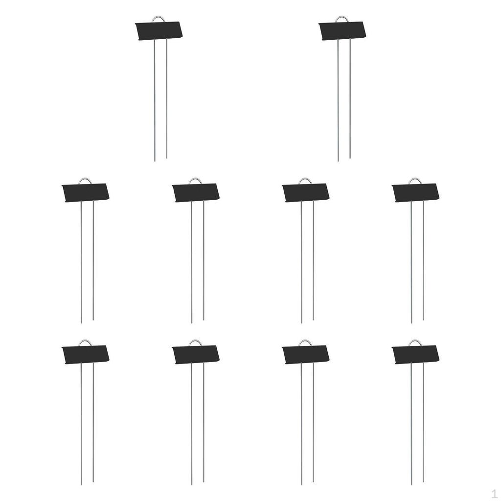 10 stück Garten Etiketten Pflanzen Sämling Stake Anlage Kategorie Tag Stakes für Kraut Blume