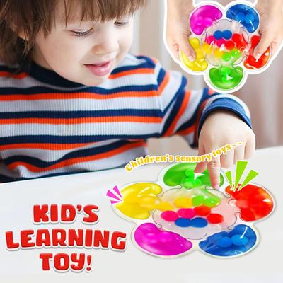 Color Classification Sensory Toys Kids Puzzle 10ml