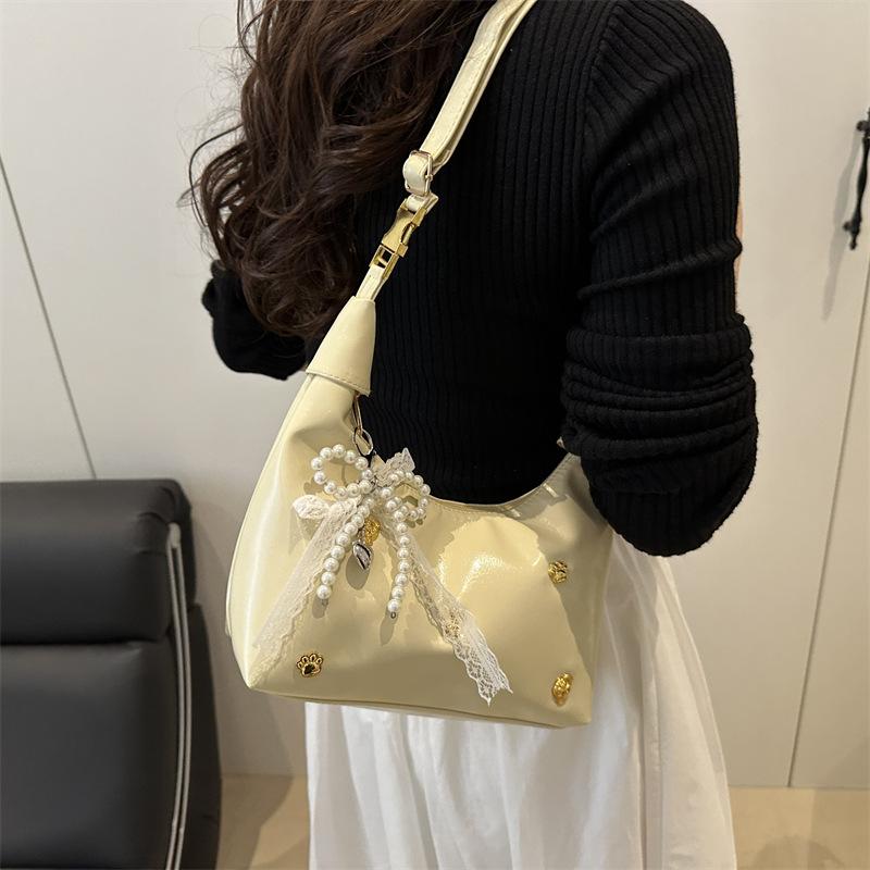 Rivet summer  new trendy fashion crossbody texture crossbody shoulder handbag woman