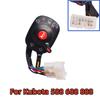1pc New Headlight Switch Combination Fit For Kubota 588/688Q/758/988 5T057-42242