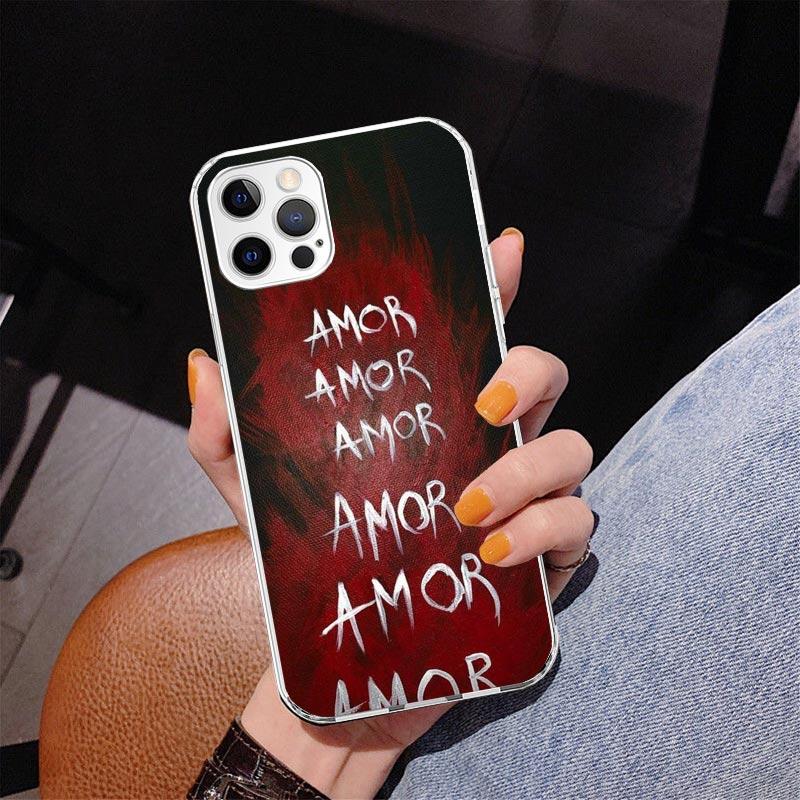 AMOR This Is Love Phnoe Case for Iphone 17 Air 16 11 12 13 Mini 14 Plus 15 Pro Max 7 8E SE 2020 16ProMax Phone Cover Coque 17 Ai