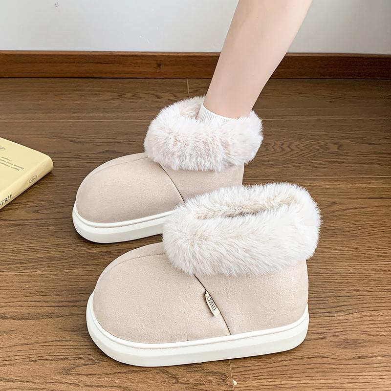 Fashion Women Flats Ankle Boots Winter New Luxury Chelsea Platform Short Shoes Women Casual Comfortable Thickened Warm Shoes for Women
