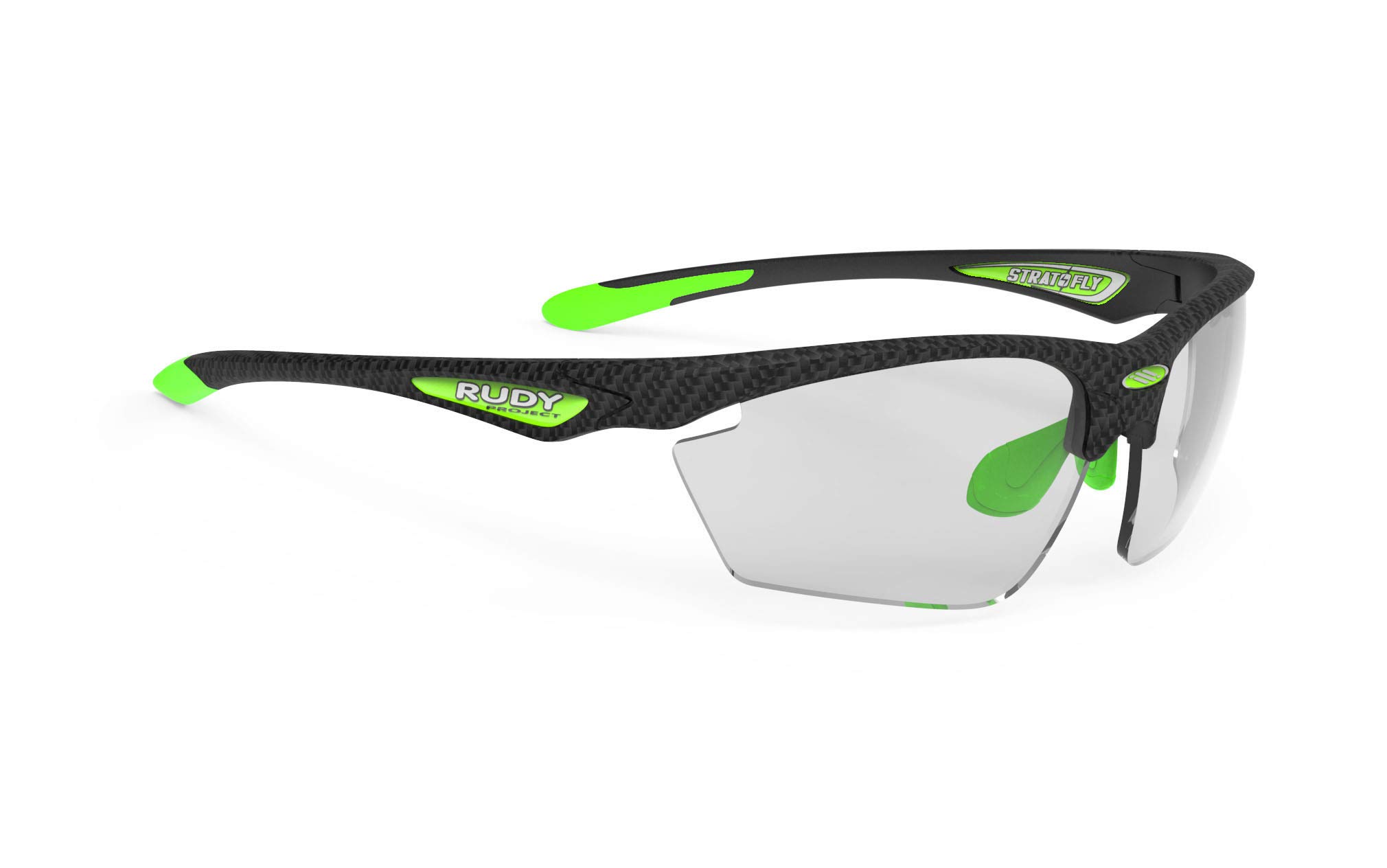 

RUDY PROJECT Sports Sunglasses for Road and STRATOFLY Carbon Frame with ImpactX 2 Photochromic Lens Bikes, Cycling, Marathons, Jogging, Triathlons,