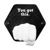 Fist Punching Wall Sculpture Decoration 3D Printed You Got This Fist Pound Wall Art Home Office Living Room Wall Inspiration Fist Ornament