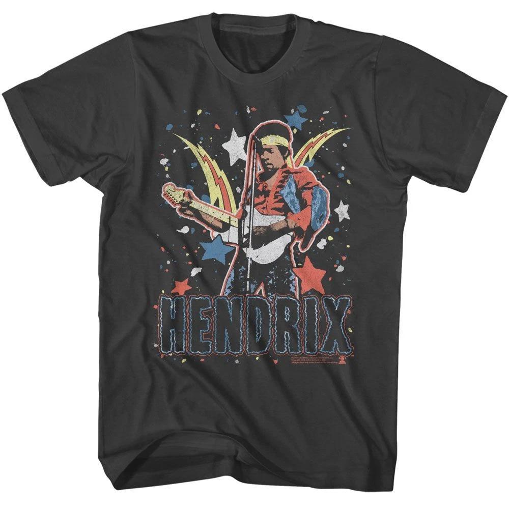 Jimi Hendrix Star Bursts Music Shirt 100