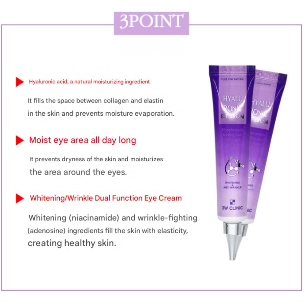 3w Clinic Hyaluronový oční krém (40 ml)