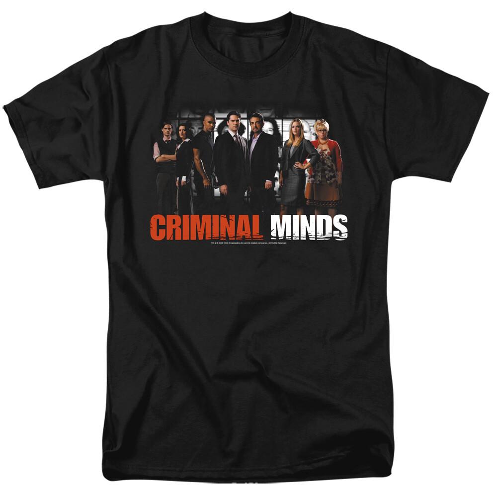 Criminal Minds  The Brain Trust  T-Shirt or Sleeveless Tank - to 6X Unisex T-Shirt XXL
