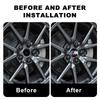 4ks 56mm Krytky středů kol pro auto, Krytky ráfků, Znaky, Samolepky pro BMW M E34 E36 E60 E90 E46 E39 E70 F10 F20 F30 Autodoplňky