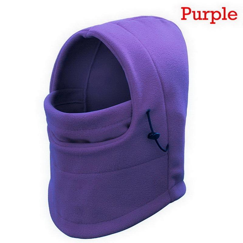 Winter Warm Fleece Balaclava Outdoor Sport Ski Face Mask Neck Warmer Hood Sport Hat Windproof Thermal for Riding,skiing,climbing