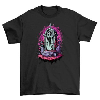 Gothic_95 T-Shirt: Friedhofs-Chic für die Mutigen und Tapferen! Bequeme Baumwolle, Unisex Pri