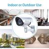Fake Security Camera Dummy Camera Simulated Surveillance Camera with Flashing Light Indoor Outdoor